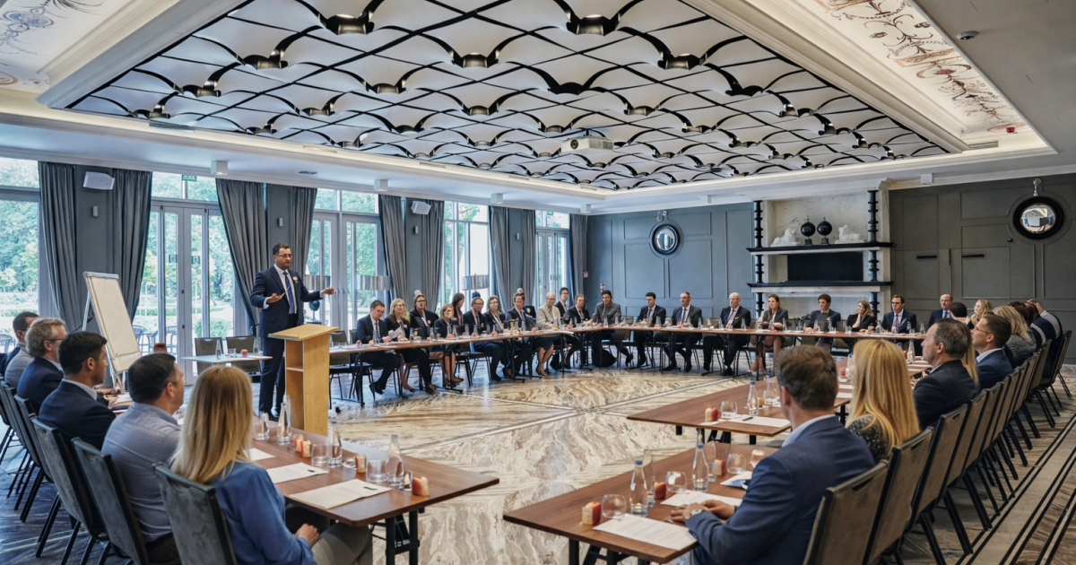 Konferencja w pałacu – profesjonalne wydarzenie w wyjątkowym otoczeniu – Pałac Mała Wieś