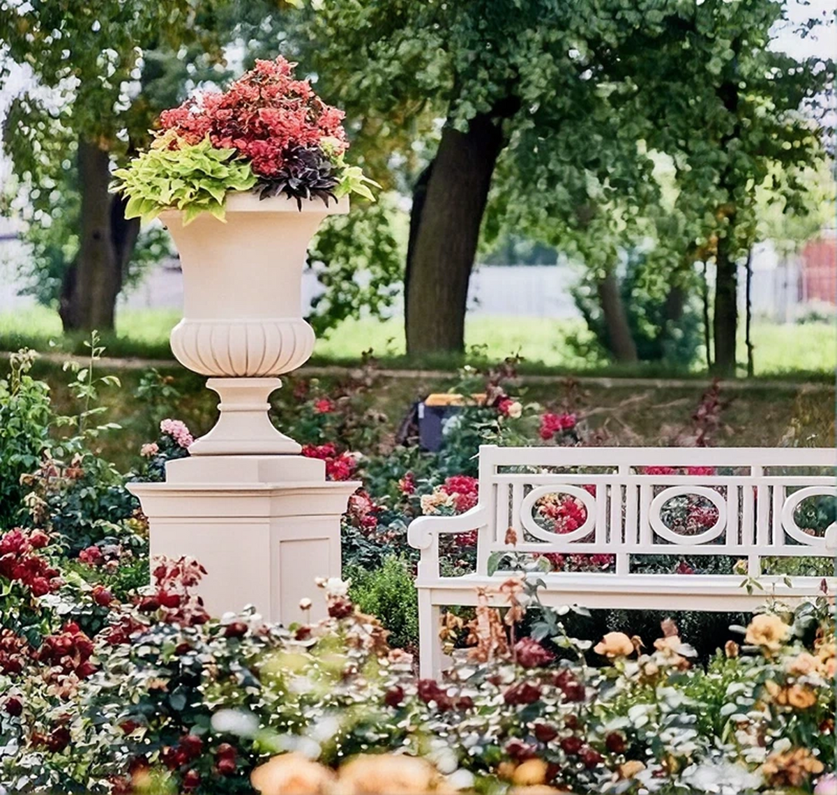 Playground at the Mała Wieś Palace